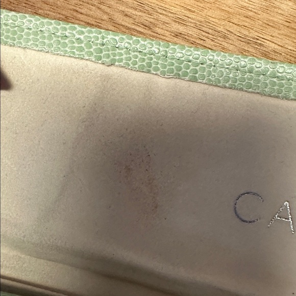 Carole Lee Jewelry Travel Case Green - Picture 4 of 4